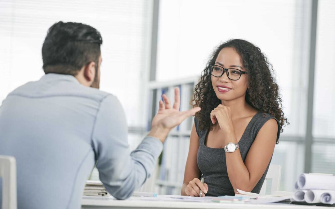 Create a regular communication schedule with employees.